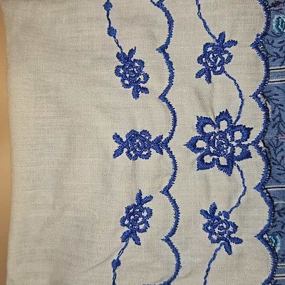 Vintage | JC Penny House Dress / Lounge Dress / Gown | Size 18 - Picture 4 of 12